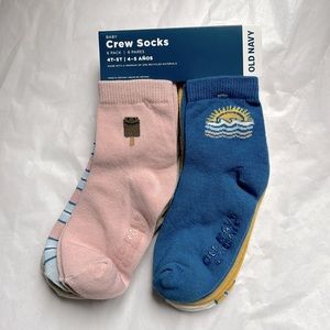Old Navy Crew Socks NIP